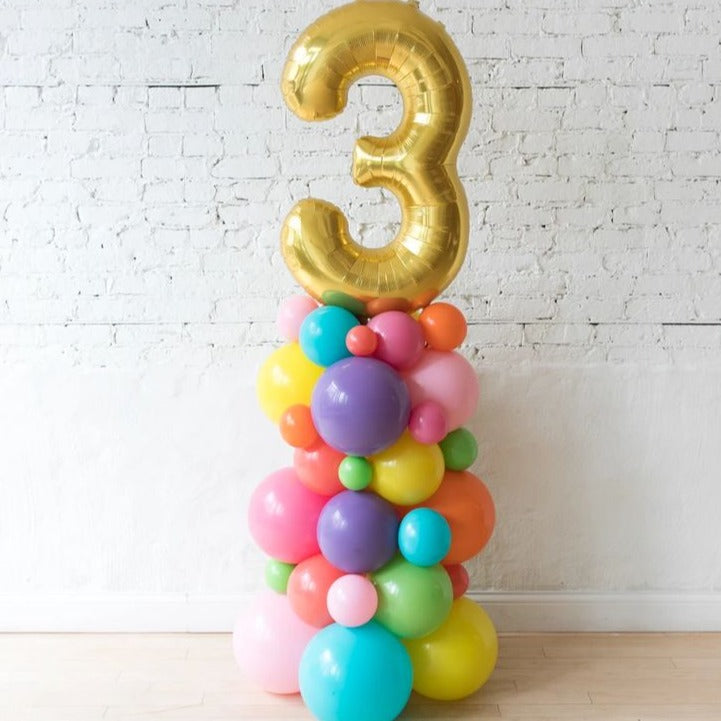 Balloon Number Column