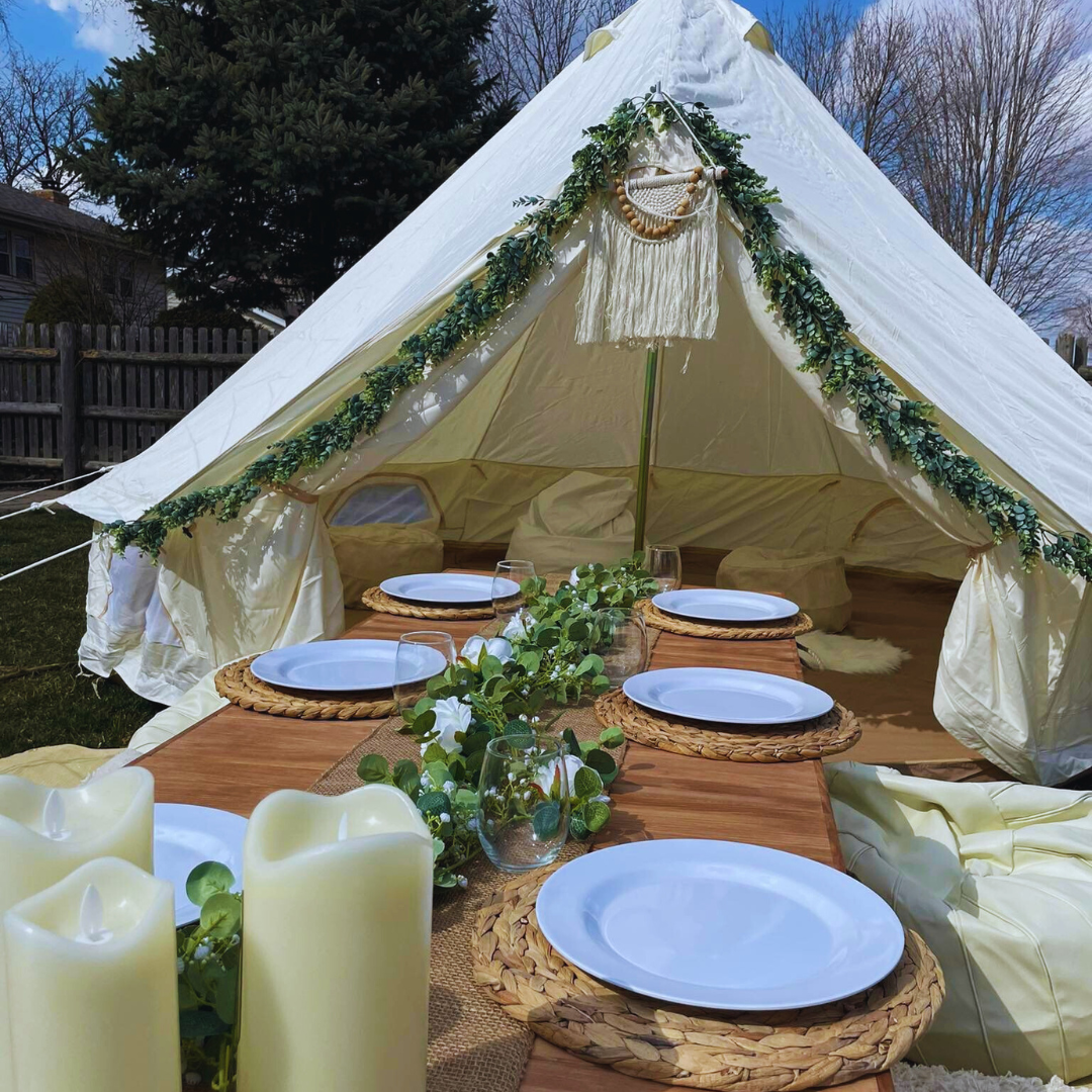 Deluxe Bell Tent Dining Experience